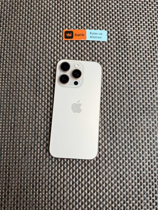 256gb! iPhone 16 PRO Лизинг от 66лв/м - КАТО НОВ! Desert titanium