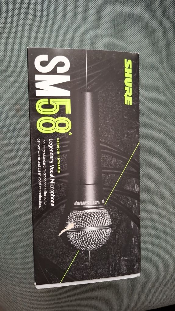 Microfon Shure SM58 cu bonus cablu 5m jack xrl