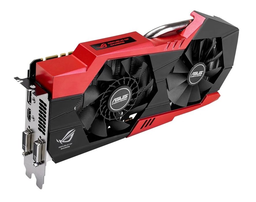 Видеокарта на 4ГБ Asus Stiker GTX760 4GB