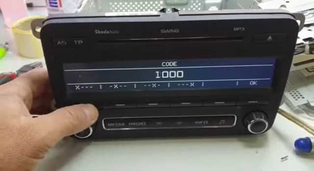 Radio PIN Audi VW Skoda Fiat Seat A4 Golf Octavia Punto Decodare Safe