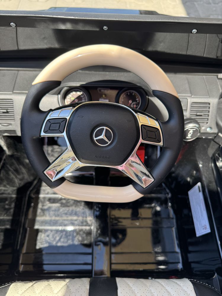 Акумулаторна количка Mercedes G650 Maybach 4x4 с меки гуми