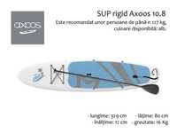 SUP rigid Axoos 10.8, culoare alba, 3.29 metri lungime.
