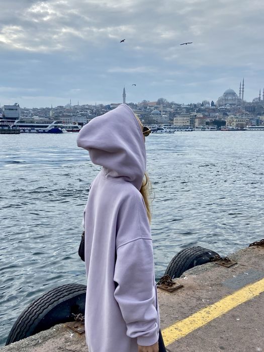 дамски суичър с овърсайз