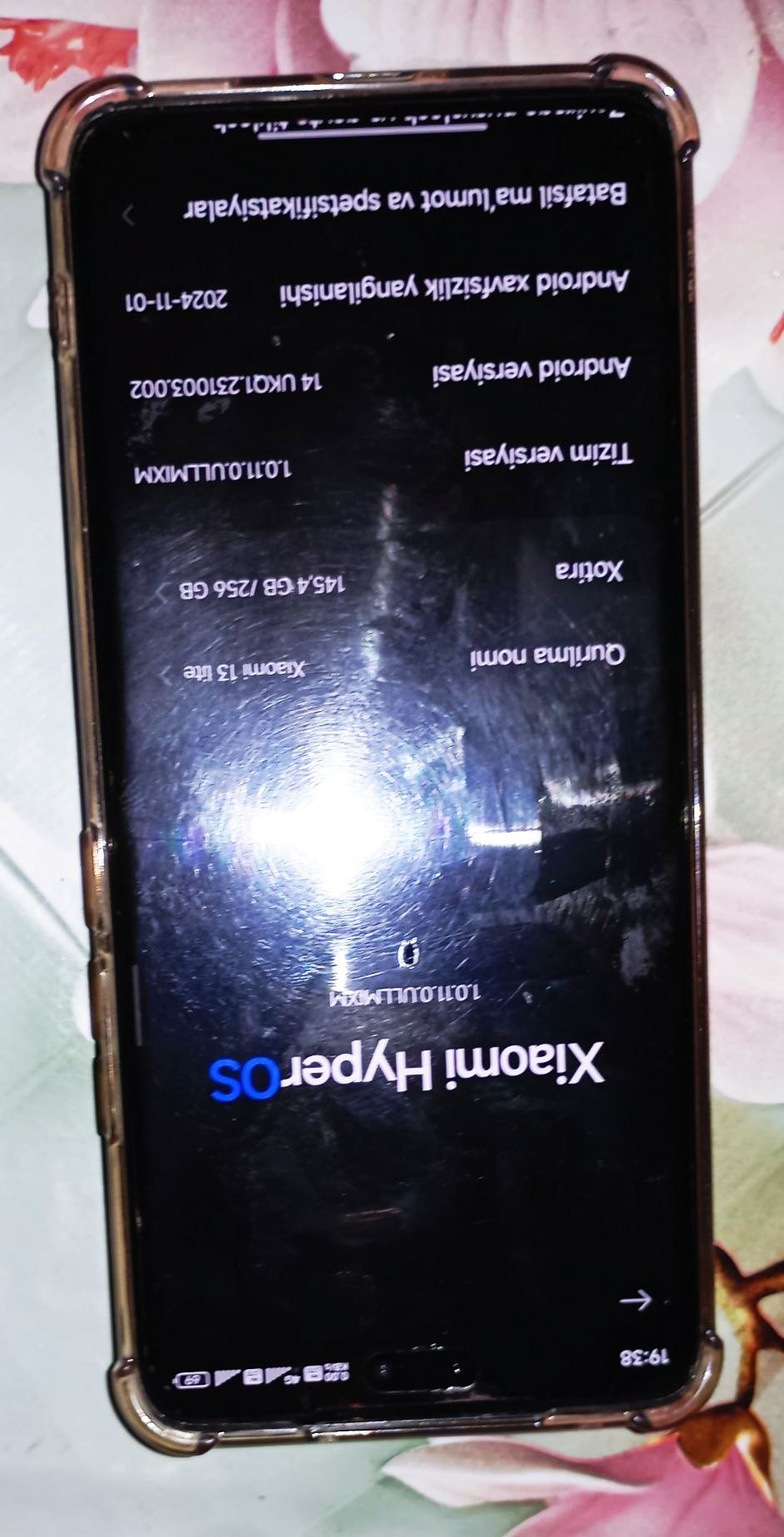 Redmi 13 lite 1oy garantiya beraman dakument karopka bor