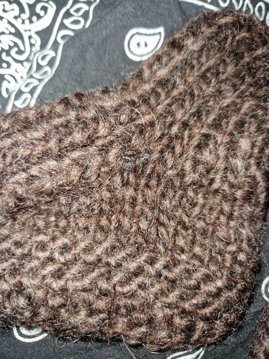 Șosete împletite handmade din lână (mărime medie)