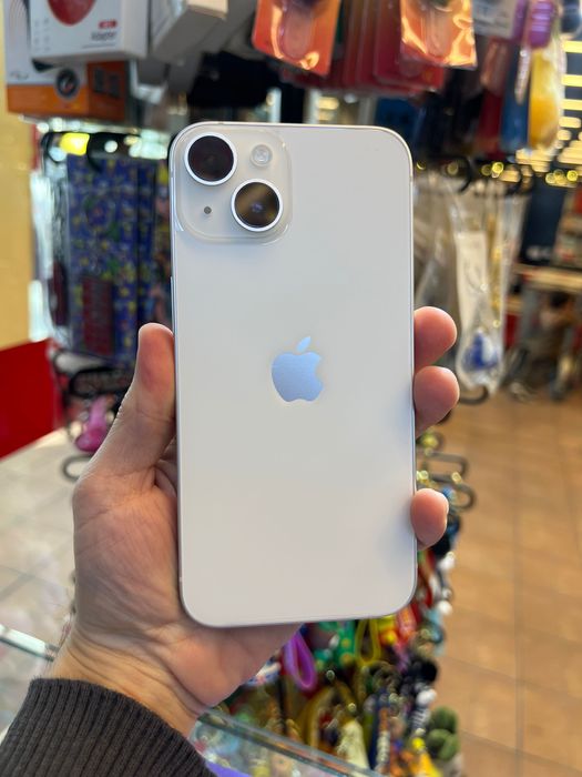 iPhone 14 Белый 128ГБ в идеальном состоянии