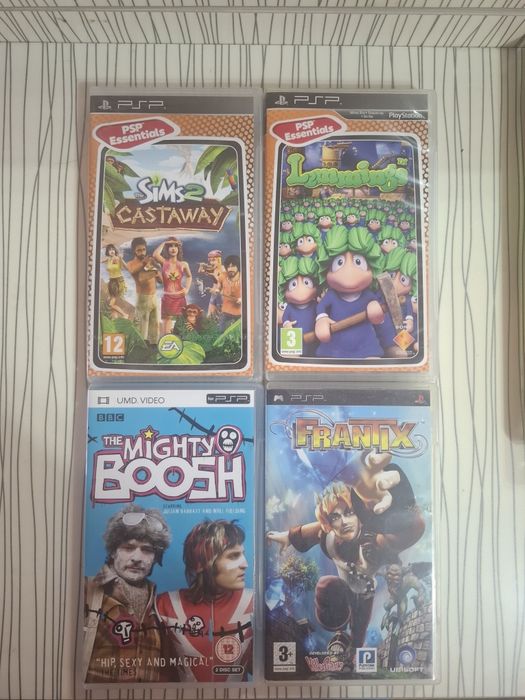 Продам 4 диска для psp