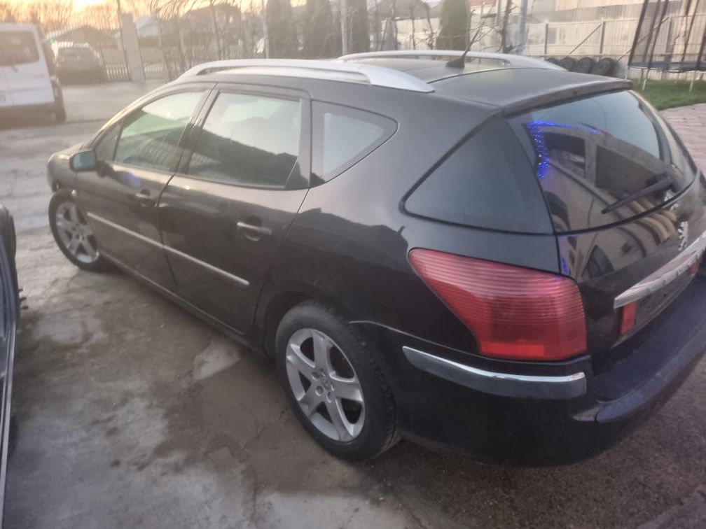 Panoramic trapă electrică mare peugeot 407 sw