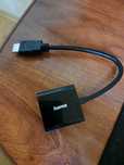 Адаптер HAMA 200343, HDMI мъжко - VGA женско, full HD 1080p,