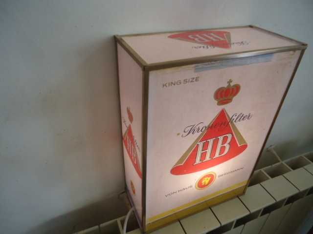 lucky strike  светеща реклама