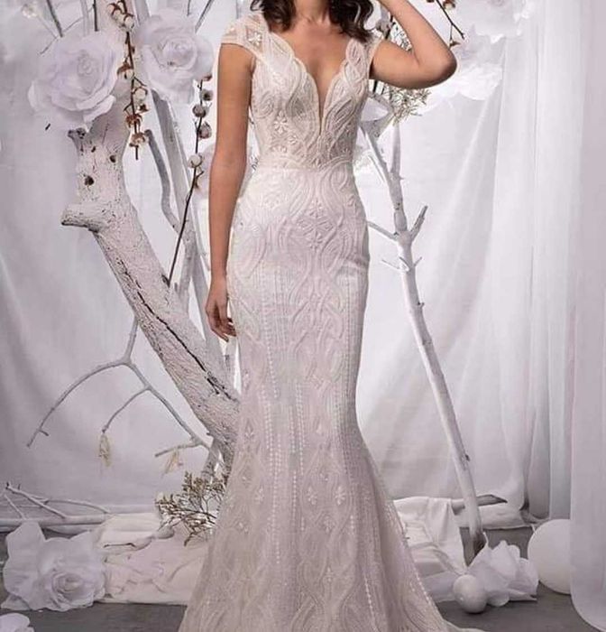 Rochie de mireasa sirena Christina Andrei