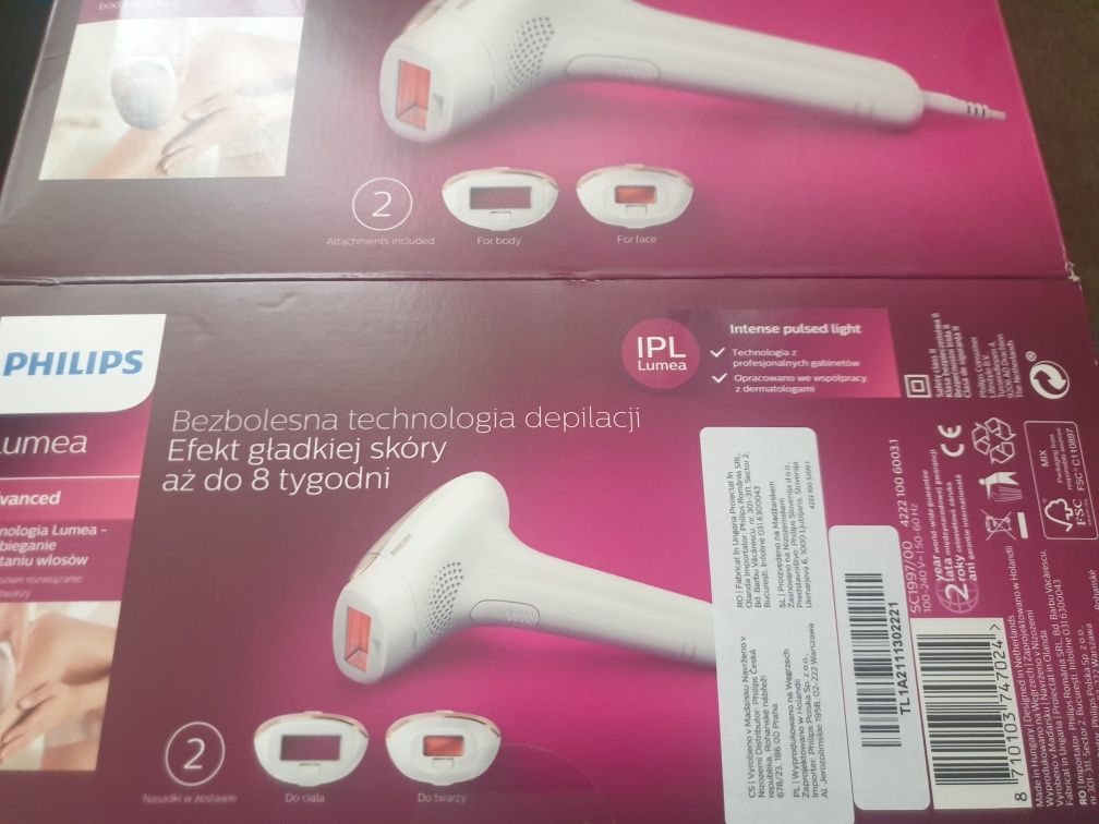 Philips Lumea Advanced епилатор -като нов
