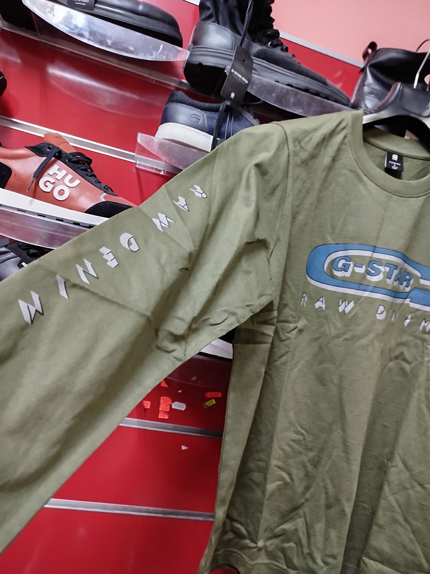 Оригинална блуза G-Star Raw Old Skool L нова мъжка фланела суичър
