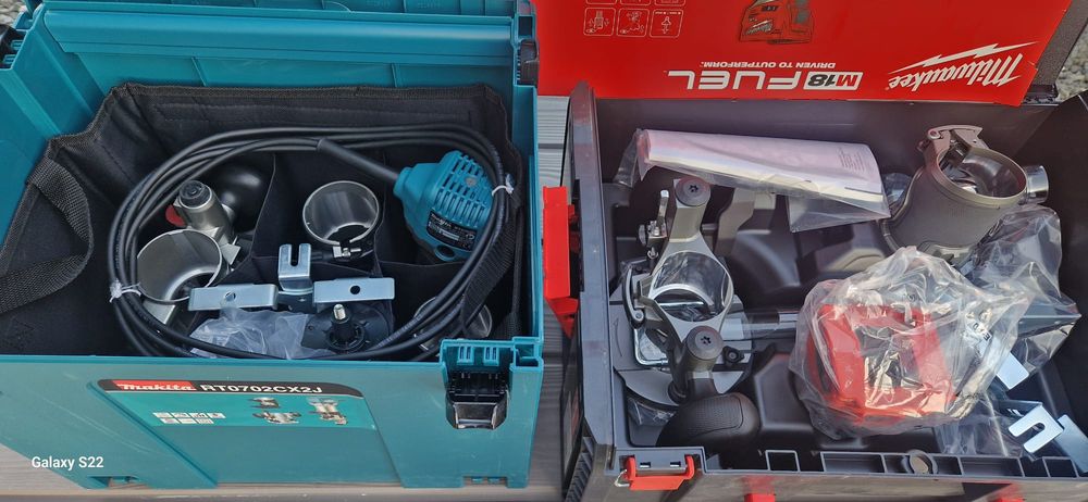 Makita ,Milwaukee freza