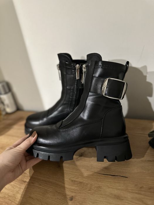 Зимние новые ботинки натуралка полностью