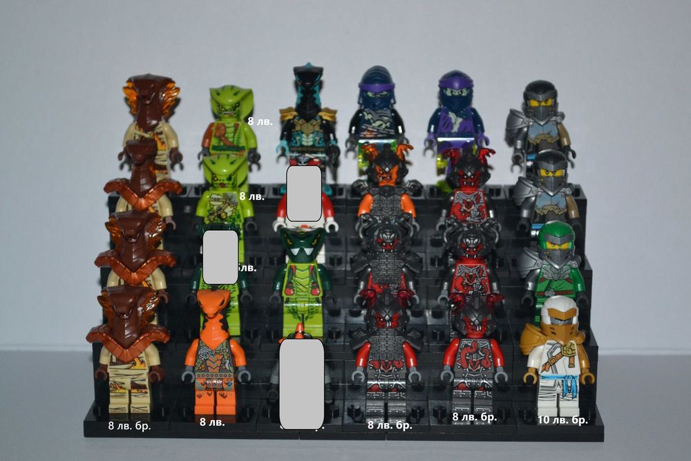 LEGO Ninjago минифигурки {2} / Ниджаго