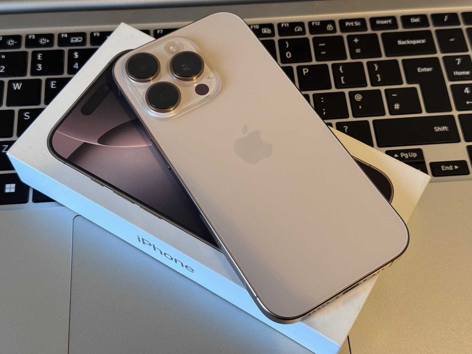 iPhone 16 Pro, Desert Titanium, 128Gb |Acceptam Schimburi| Cod G535 |