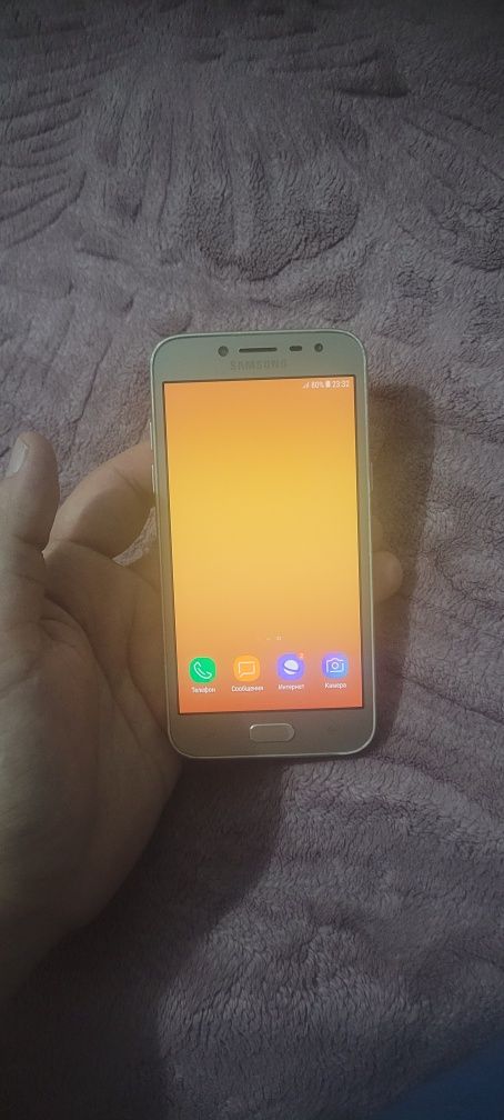 Samsung Galaxy J2 2018 Gold 16Gb Original Veitnam Holati Ideal Zor