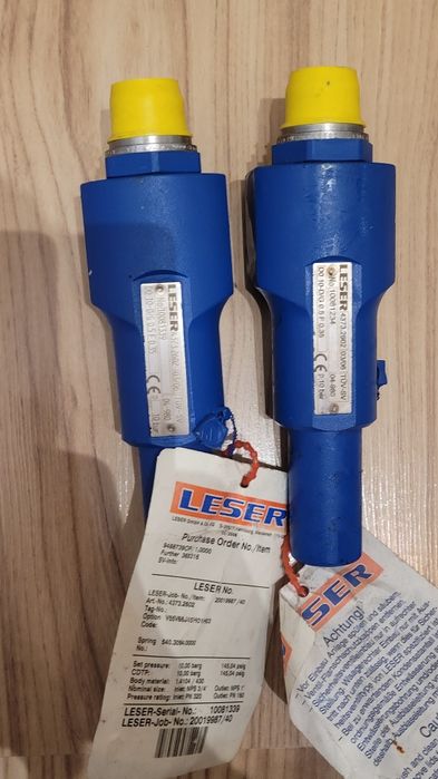 Supape LESER de siguranță cu arc