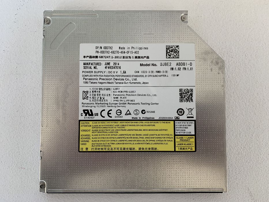 Unitate Optica DVD/RW Panasonic
