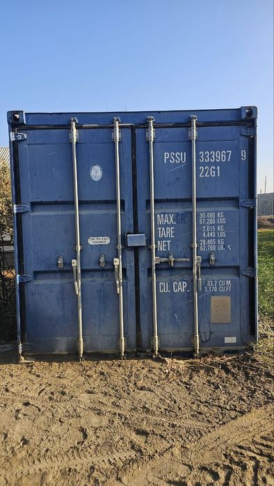 Kontiyner yangi holatda