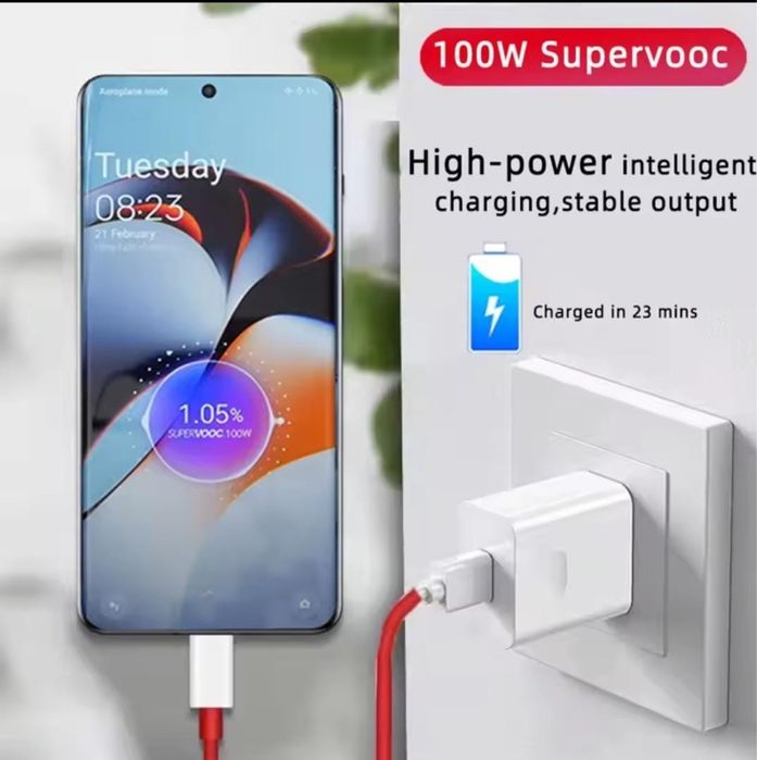 Incarcator 80 W 100 W Super Fast Charging