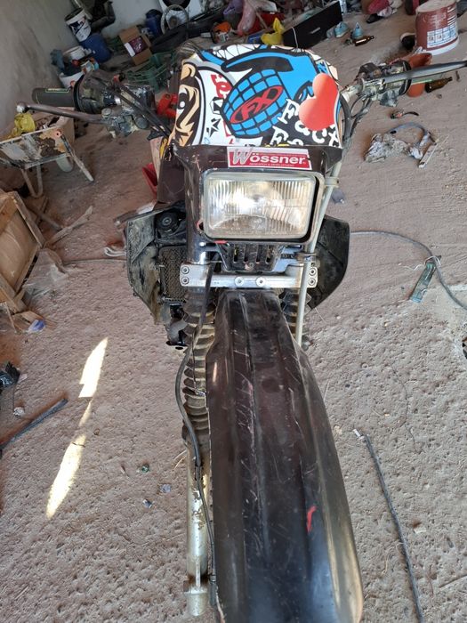 Vând cross kawasaki 600
