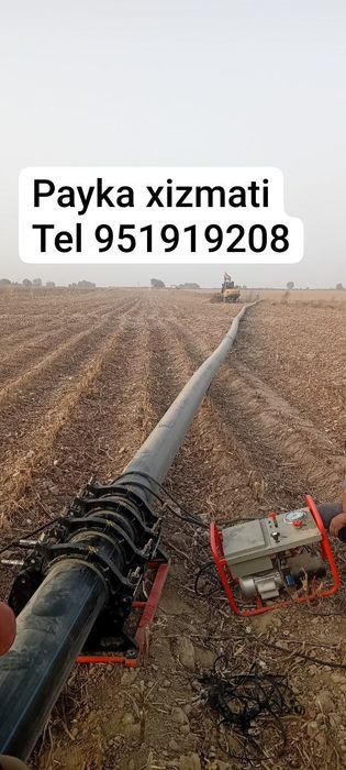 Payka xizmati  plastmast trubalar