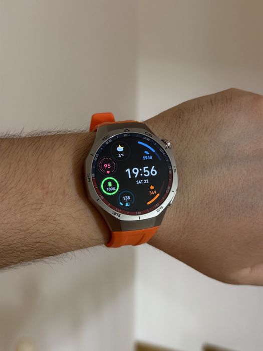 Smartwatch Huawei Watch GT 5 Pro, 46MM, Titanium Case, Titanium Strap