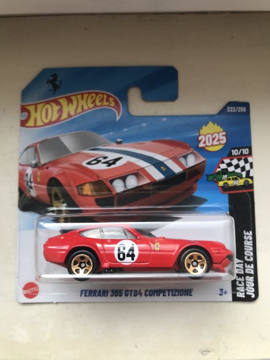 Ferrari 365 GTB4 competizione hot wheels hotwheels количка ферари