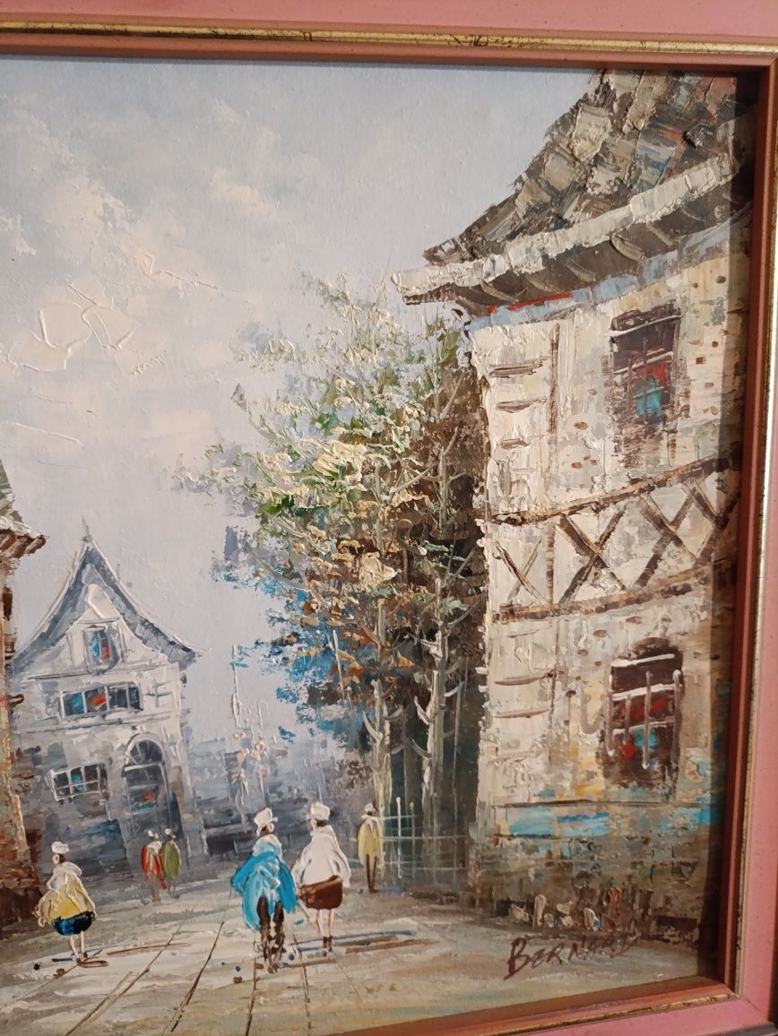 Картина в рамка масло в/ху фазер 58/48 см.