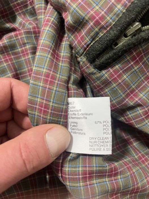 Barbour винтидж вълнена парка L-XL