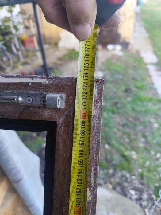 Ușa termopan stejar auriu