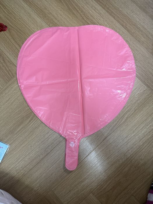 Шары сердечко фольгированные