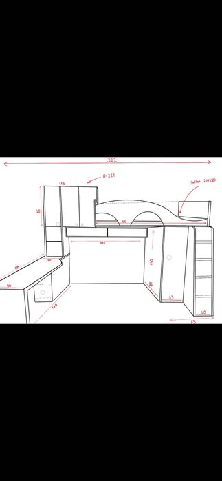 Mobilier cameră tineret fete