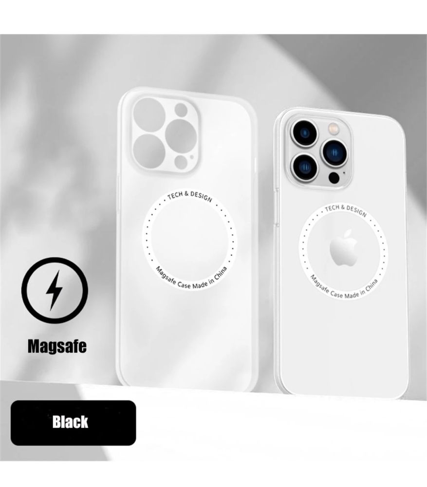 Iphone 14/15/PRO/MAX/PLUS - Husa Mag Super Slim Plastic Anti Amprenta