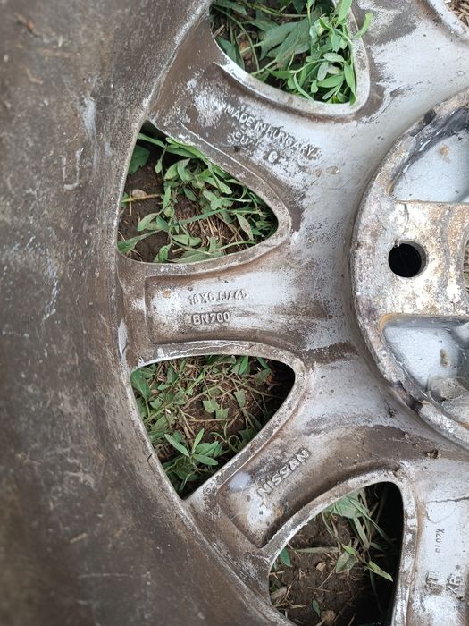 Jante aluminiu 16X6JJ45 R16 4 prezoane compatibil Nissan Honda Toyota