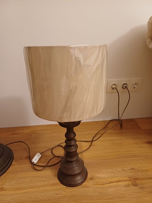 Accesoriu decorațiune vintage colectie lumina alama Suedia 1950