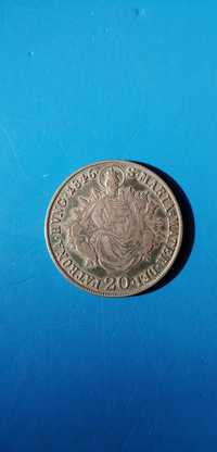 Moneda argint 20 krajczar 1846 Ungaria