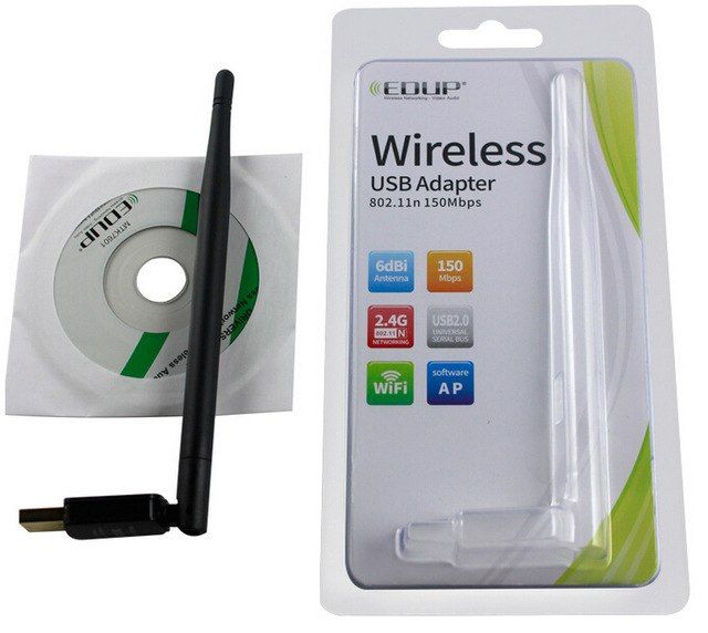 WIFI адаптер USB новый в упаковке с гарантией.