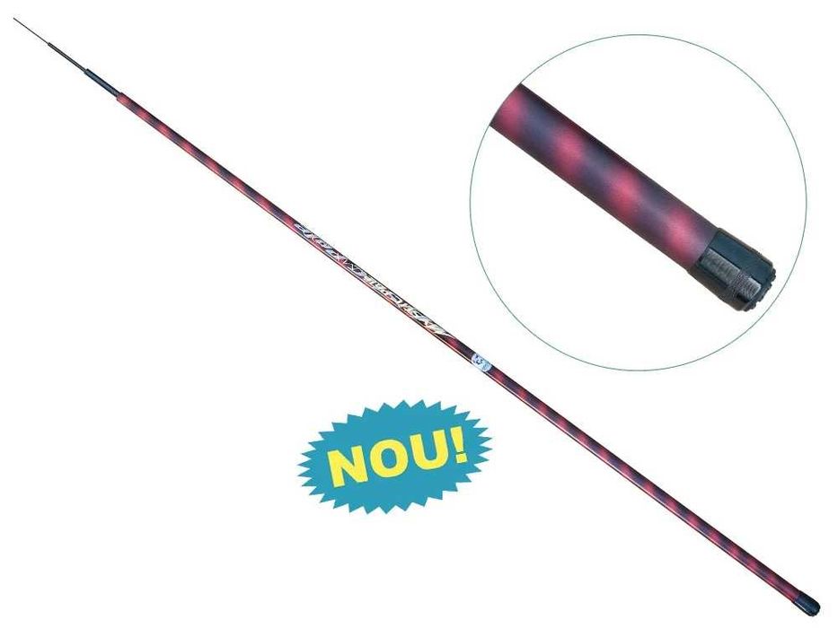 Undita carbon Baracuda Mystic Pole 5 metri
