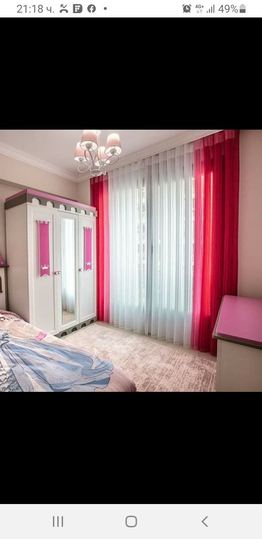 Нови мебели за детска стая Princess castle