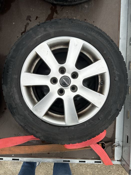 Jante 5x112 cu cauciucuri de iarna 205/60/16