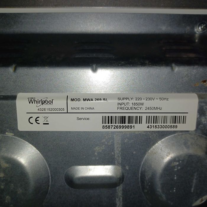 Cuptor cu microunde Whirlpool