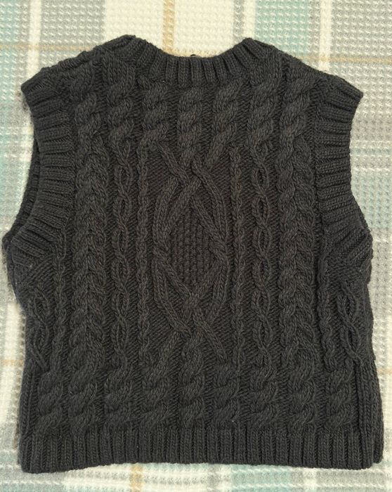 Шерстяная жилетка ZARA