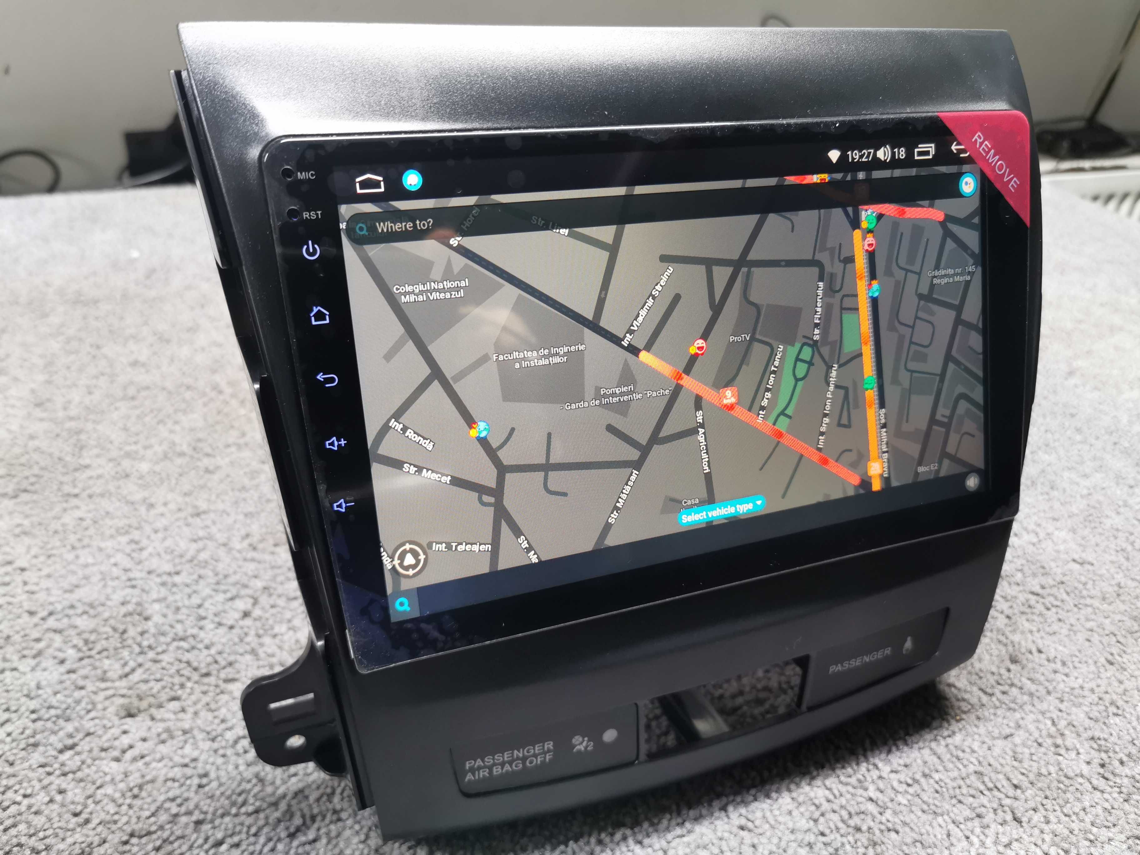 Navigatie Android Mitsubishi Outlander 2006-2012 QLED 4/64GB