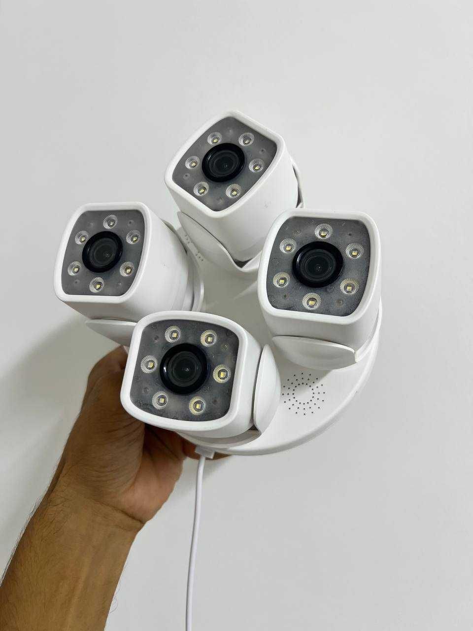 4 Kuzli 360 Smart PTZ SIM-karta kamera