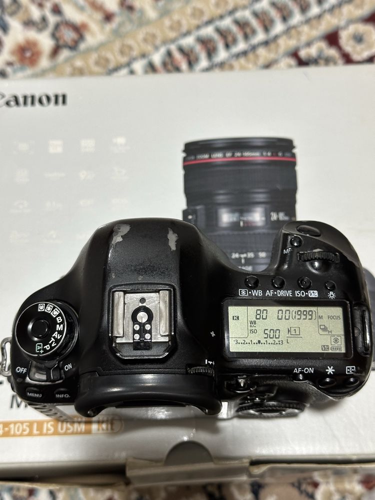 Canon eos 5D mark 3 body sotiladi.