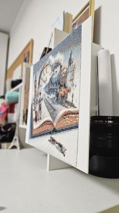 Tablou, Omul din carte