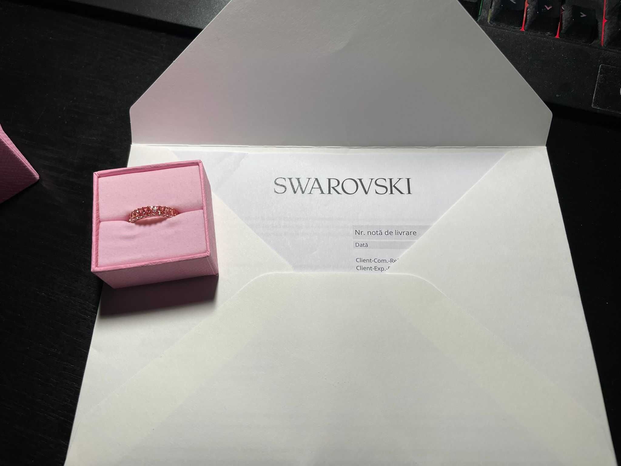 Inel Swarovski , nou, cu garantie